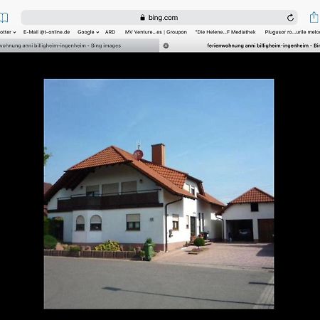 „Ferienwohnung Anni“ Billigheim-Ingenheim Εξωτερικό φωτογραφία